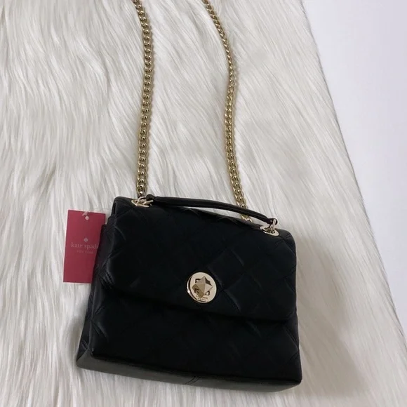 New💃Kate Spade natalia small flap crossbody Bag - Picture 7 of 11